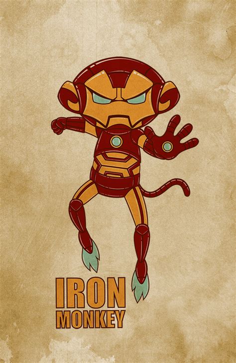 IRON MONKEY T-Shirt Design on Behance