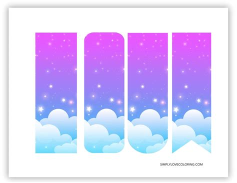 Bookmarks (Ready to Use, Coloring, and Templates) - Simply Love Coloring