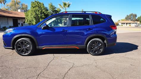 picked up my new Forester Sport in this lovely Sapphire Blue Pearl last Saturday! : r/SubaruForester