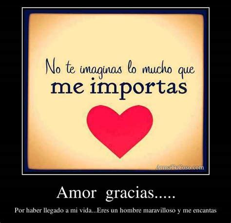 Amor gracias.....