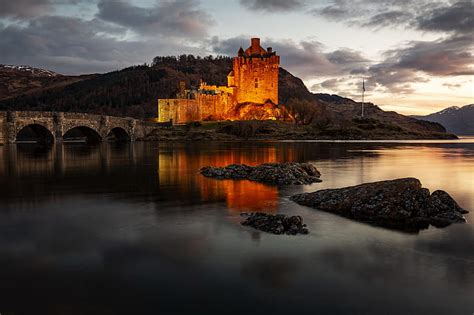 1920x1080px | free download | HD wallpaper: Scotland, Kyle of Lochalsh, Eilean Donan Castle ...