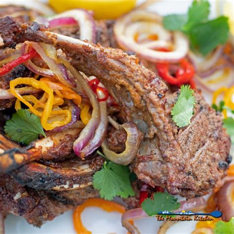 Tandoori Lamb Chops on a Charcoal Grill - The Mountain Kitchen