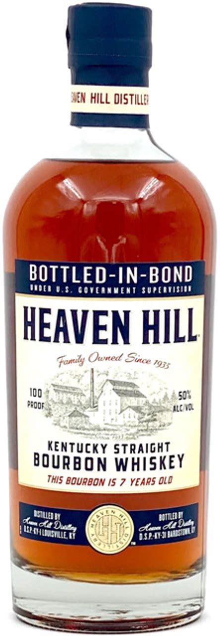 Heaven Hill 7 Year Bottled in Bond Bourbon Whiskey - Woodland Hills Wine Company