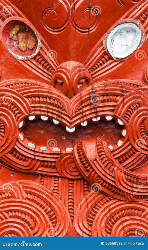 Maori Carving editorial stock photo. Image of carving - 38560598