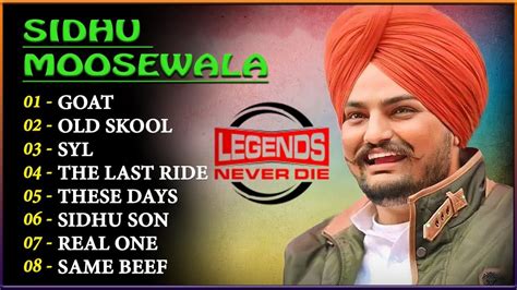 Sidhu Moose Wala Top 8 Songs || Audio Jukebox || Tribute To Sidhu Moose Wala #sidhumoosewala in ...