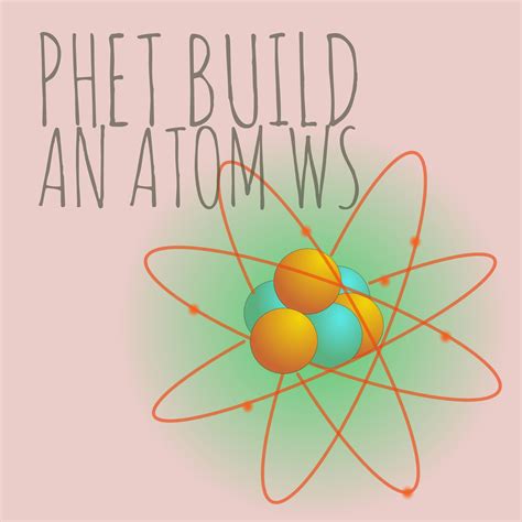 PhET Build An Atom Worksheet | Teaching chemistry, Science worksheets, Atom