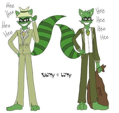 Shifty and Lifty HTF by EpicPrincessofDoom on DeviantArt