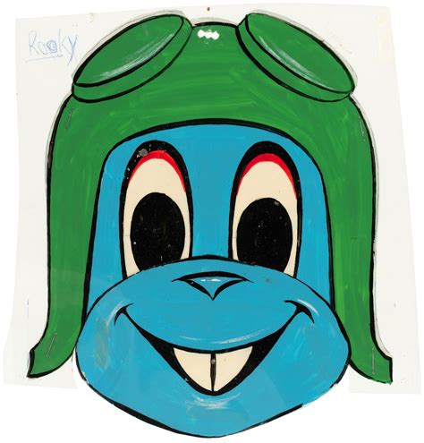 Hake's - ROCKY THE FLYING SQUIRREL COLLEGEVILLE HALLOWEEN MASK ...