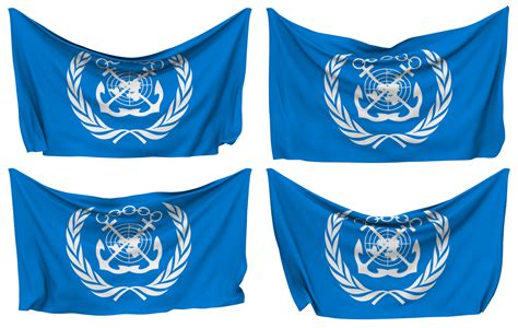 International Maritime Organization, IMO Pinned Flag from Corners ...