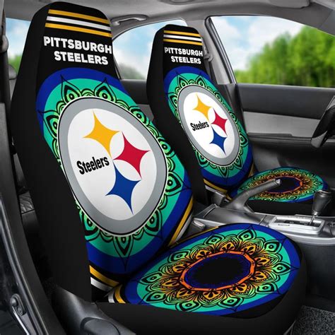 Magical And Vibrant Pittsburgh Steelers Car Seat Covers | Car seats ...