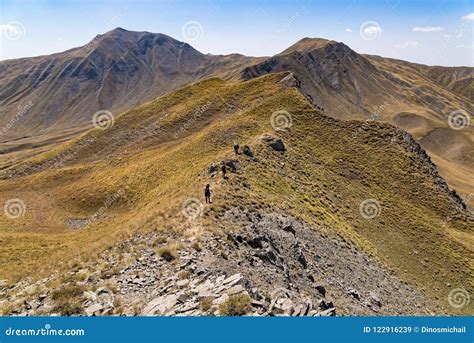 Mountain in Greece stock image. Image of person, active - 122916239