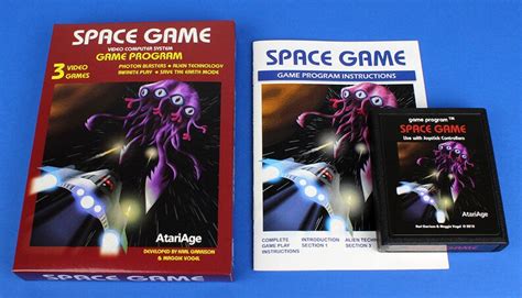 Space Game Atari 2600 Homebrew Game - Etsy