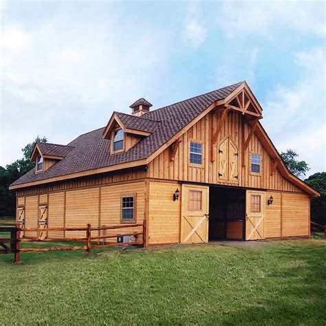 Barn Pros post-frame Barn Kit Buildings | Prefab barns, Barn kits ...