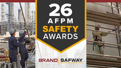 BrandSafway receives 26 AFPM awards