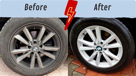 Before and After Car rims | HowToSpecialist - How to Build, Step by Step DIY Plans