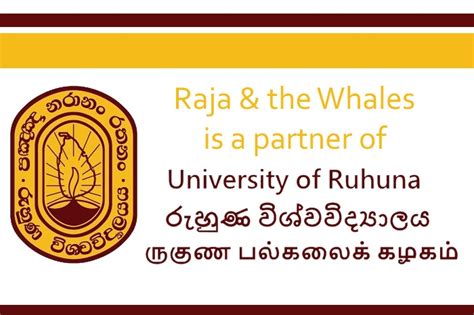 LOGO_OF_RUHUNA - Raja & the Whales