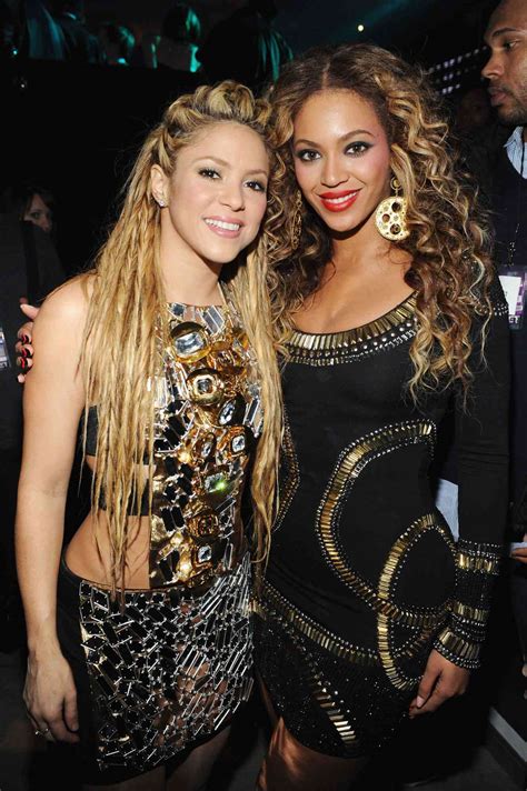 Beyoncé and Shakira Had a "Beautiful Liar" Reunion