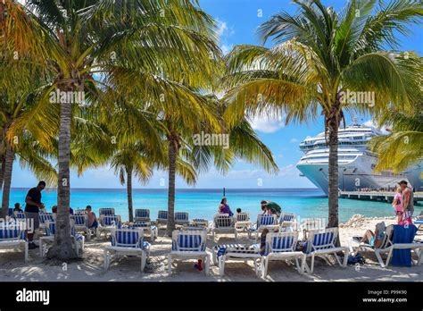 Grand Turk, Turks and Caicos Islands - April 03 2014: Carnival Cruise ...