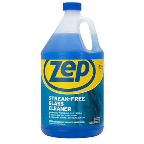 Reviews for ZEP 1 Gal. Streak-Free Glass Cleaner | Pg 1 - The Home Depot