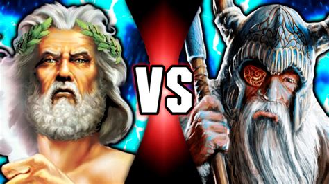 Zeus vs Odin by Randor2000 on DeviantArt