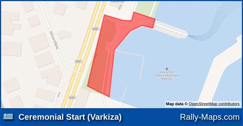 Ceremonial Start (Varkiza) stage map | Rally Paladio 2002 🌍 | Rally-Maps.com