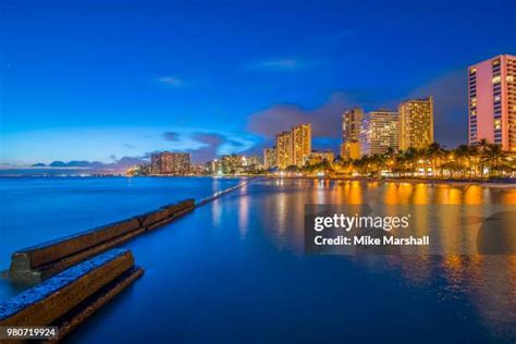 147 Waikiki Beach At Night Stock Photos, High-Res Pictures, and Images - Getty Images