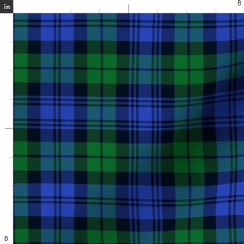 Campbell Fabric Campbell Tartan by Weavingmajor Campbell - Etsy