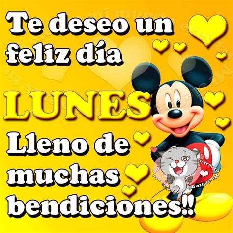 Lunes imagen #9931 - Te deseo un feliz día Lunes ¡Lleno de muchas bendiciones! - Amigas, Amigos ...