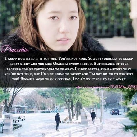 #Pinocchio #Park Shin Hye Kdrama Memes, Kdrama Quotes, Pinnochio, Korean Drama Quotes, Korean ...