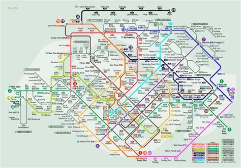 Maps of Singapore | Detailed map of Singapore in English | Tourist map of Singapore | Road map ...