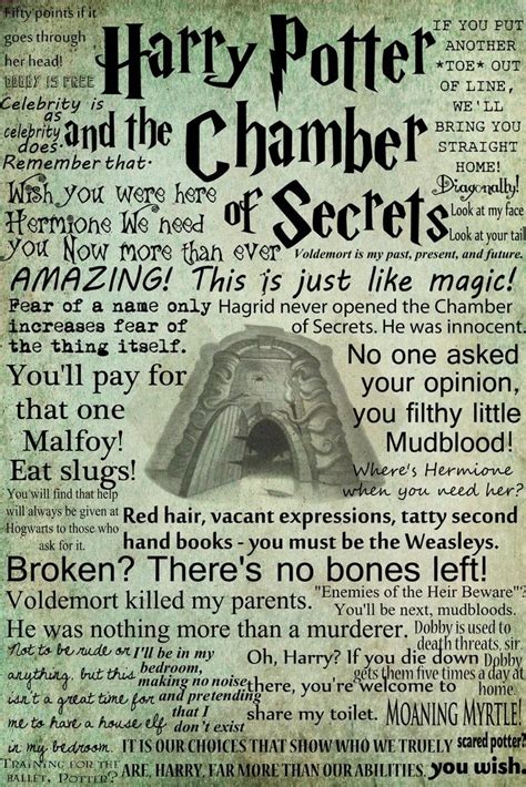 Harry Potter and the Chamber of Secrets | Harry Potter | Pinterest | The o'jays, Harry potter ...