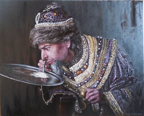 Ivan the Terrible, Igor Navrotskyi Olga Of Kiev, Oil On Canvas, Canvas Art, Portraiture Art ...