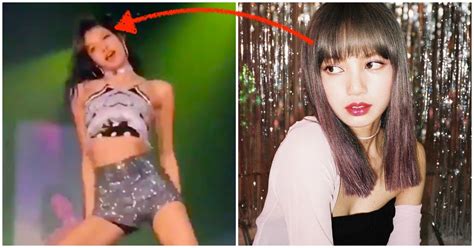 BLACKPINK Lisa's Unshakeable Bangs Finally Moved And BLINKs Are Losing Their Minds - Koreaboo