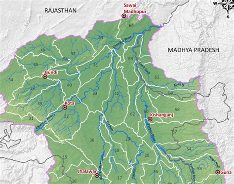 Chambal River: Origin, Tributaries, Basin, Dams and Concerns | RajRAS - Rajasthan RAS