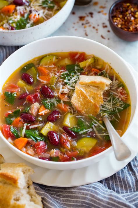 Easy Minestrone Soup Recipe - Cooking Classy