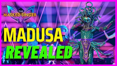 Medusa REVEALED on the Masked Singer - YouTube