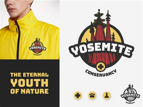 Yosemite Conservancy by Josh McCray on Dribbble