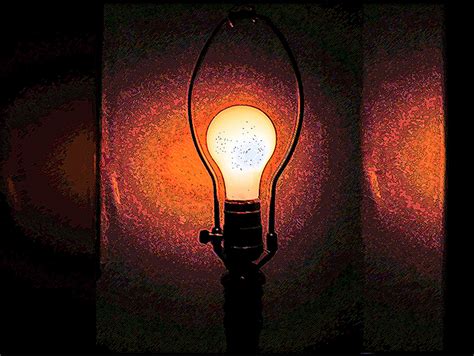 Stylized Light Bulb Free Stock Photo - Public Domain Pictures