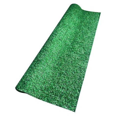 Indoor and Outdoor Artificial Green Clearance Grass Area Rug 19.7" X 19.7" Green Artificial ...