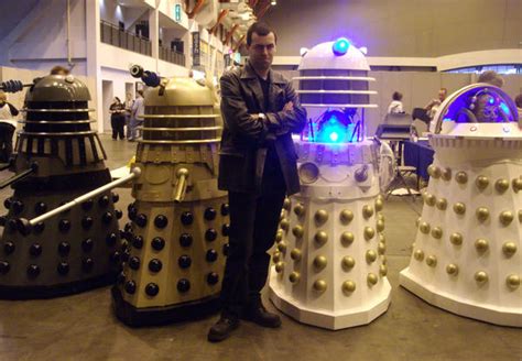 9th Doctor And Daleks by lunamaxwell on DeviantArt