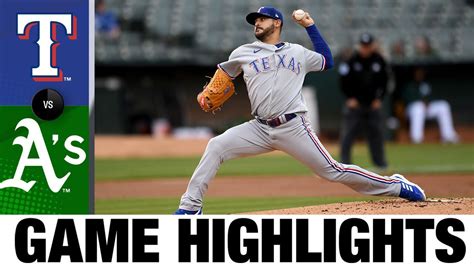 Rangers vs. A's Highlights (5/26/22) | MLB Highlights - Win Big Sports