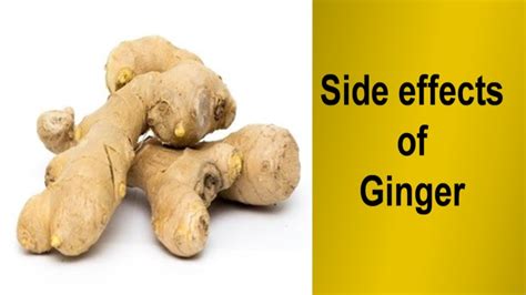 Side effects of ginger, If you are In this condition, you should avoid ...