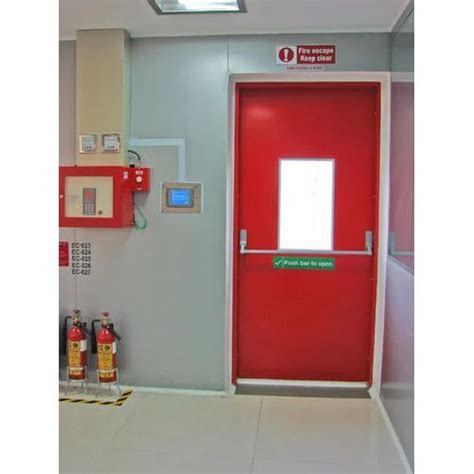 Emergency Exit Glass Doors