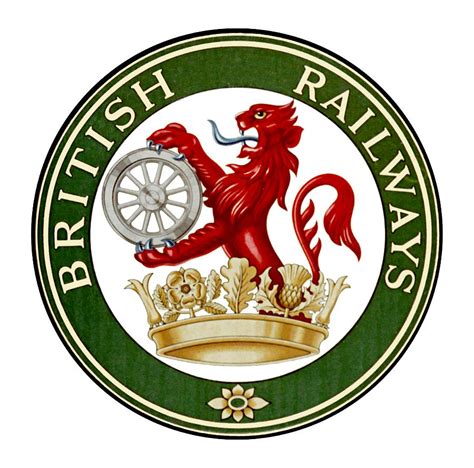 BRITISH RAILWAYS, BR, SIGN, Trains, Train Spotters, Railwayana, Circular variant, 1956 logo ...