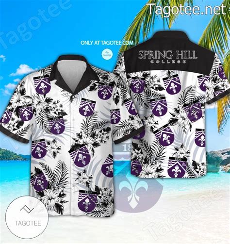 Spring Hill College Logo Short Sleeve Shirt - EmonShop - Tagotee