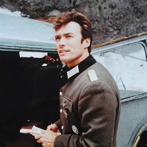 Clint Eastwood on the set of Where Eagles Dare - Clint Eastwood Photo ...