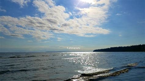 Shimmering Ocean , Digital Photo, High Res ,White Rock Pier & Beach ...