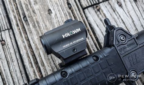 Best Holosun Optics: 8 Red Dots for Rifles, Pistols, & Shotguns [Guide] - Pew Pew Tactical