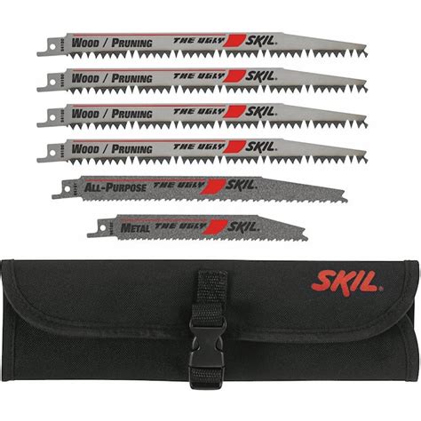 SKIL Carbon-TPI Wood/Metal Cutting Reciprocating Saw Blade (6-Pack) at Lowes.com