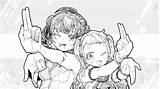 「もうわたしの虜になっちゃいな すずなあーと 描いてみまちた 」カタツ中毒の漫画 sketch template
